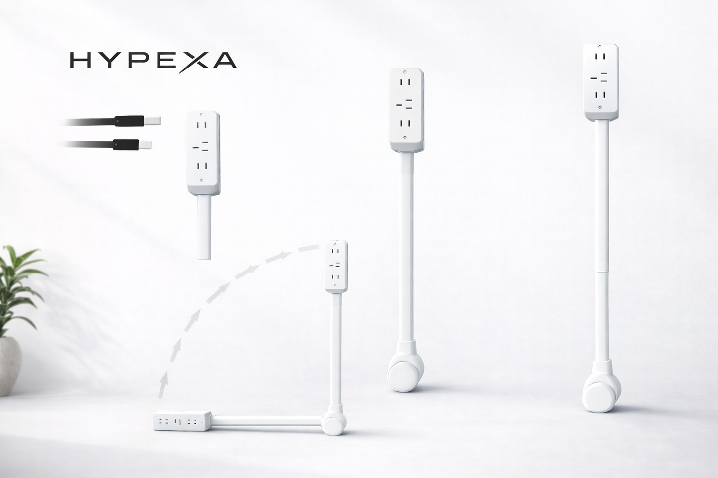 FlexCharge Pro 6-in-1 Flexible Outlet Extender